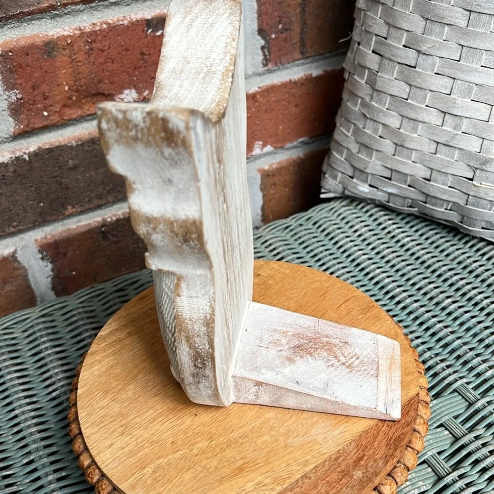 West Elm Carved Wood Owl Door